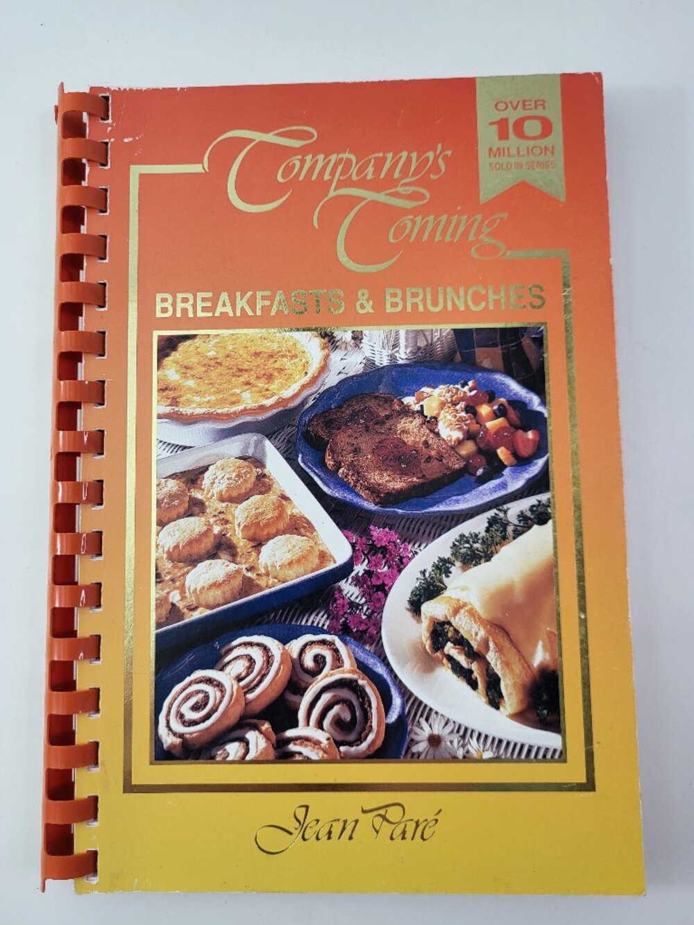 Companys Coming Breakfasts & Brunches Jean Pare Cookbook Vintage 1998 Spiral